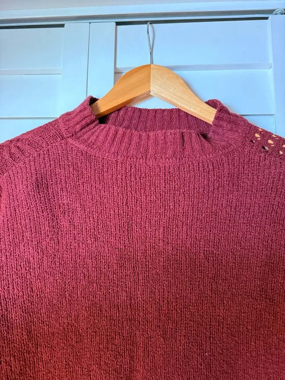 Free People Harper Women's Two-Piece Knit Lounge Set in Pretty Berry